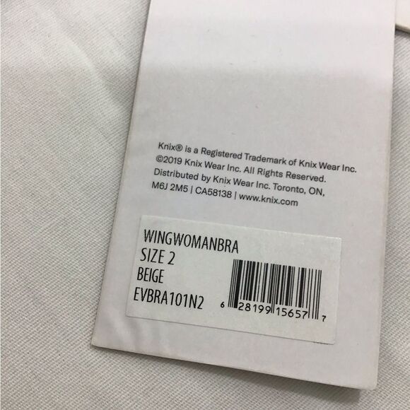 Knix Wingwoman Contour Wireless Tan Bra. New Size 2 - Picture 10 of 11